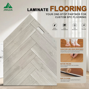 Suelo Laminado HDF Clase 33 AC4 Económico con Sistema de Clic, Diseño en Espiga para Cocina y Habitaciones, Ideal para Desarrollo Inmobiliario - Product Image 5