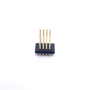 Soulin 2.5*5.2mm Pitch Dual Row connettore di alimentazione maschio dritto 8P spina Dip per UL certificato 2*4P PCB presa in ottone Contact <span class=keywords><strong>Mater</strong></span> - Product Image 1