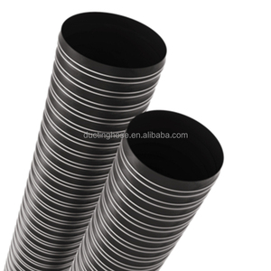 <strong>4</strong> <strong>Inch</strong> Black Brake Duct <strong>Hose</strong> Reel Neoprene Flexible Air Ducting <strong>Silicone</strong> Duct - Product Image 4