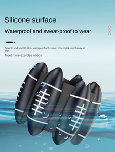 調整可能な2LB耐久性のある環境に優しいシリコーン + アイアンユニセックスアンクルウェイト見えないスポーツレギンス手首腕ブレスレットフットリング - Product Image 3