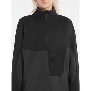 Personnalisé Polyester Patchwork Demi <span class=keywords><strong>Zip</strong></span> Pull <span class=keywords><strong>Sweat</strong></span> Haute Qualité Hommes <span class=keywords><strong>1</strong></span>/<span class=keywords><strong>2</strong></span> <span class=keywords><strong>Zip</strong></span> Pull Sport Surdimensionné <span class=keywords><strong>Polaire</strong></span> <span class=keywords><strong>Sherpa</strong></span> Hoodie - Product Image 2