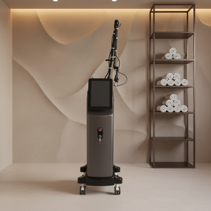 Appareil de beauté au laser CO2 fractionné pour le raffermissement de la peau avec tête fractionnée, tête à impulsions ultra-rapides et tête de blanchiment vaginal - Product Image 6
