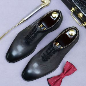 Men's Business Casual Leather Shoes Fashion Formal Shoes Durable and Slip Resistant Luxury Leather Shoes - Product Image 6