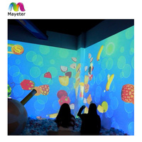 Boîte interactive intelligente de projection éducative pour enfants Mayeter avec garantie d'un an, blanche/noire, 220x140x95mm