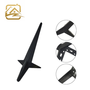 Modern Gold Long Star Leg Iron Metal <b>Sofa</b> Legs 15cm Replacement for <b>Sofa</b> and <b>Bed</b> Outdoor Living Room Bedroom Furniture Legs - Product Image 2