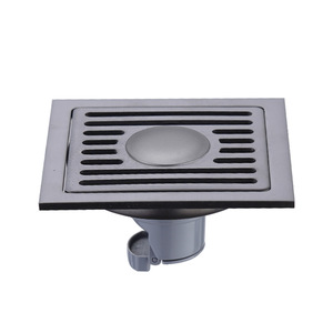 Stainless Steel Floor <b>Drain</b> Rectangle Odor Proof Anti Corrosion With Magnetic Closure For <b>Bathroom</b> Shower Room - Product Image 2