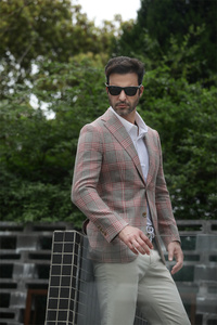 Abbigliamento Casual traspirante da uomo moderno in cina e da uomo plissettato frontale <span class=keywords><strong>per</strong></span> la primavera e l'autunno <span class=keywords><strong>per</strong></span> il <span class=keywords><strong>Costume</strong></span> Casual taglie forti - Product Image 5