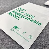 Sacs d'expédition biodégradables personnalisés pour colis logistiques, vêtements, emballages compostables, sacs d'expédition auto-adhésifs