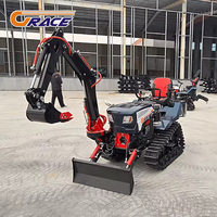 Tracteurs Cultivateurs Miniatures Chinois Multifonctions Télécommandés sur Chenilles pour la Vente