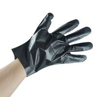 Gants jetables en TPE élastiques et épais, sans latex, pour la restauration, le barbecue, la coloration des cheveux, le nettoyage