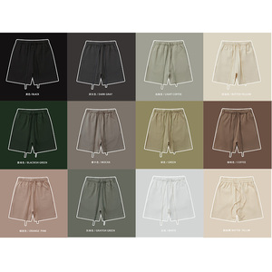 Pantalones cortos unisex personalizados 2025, pantalones cortos de rizo francés, pantalones de chándal informales deportivos sueltos al por mayor - Product Image 3