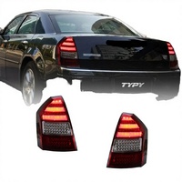 Nouvelles feux arrière LED rouges pour voiture, accessoires modifiés pour 300c 2005-2010