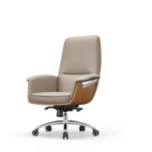 Silla de oficina moderna y cómoda de cuero 37740-B203 - Product Image 2