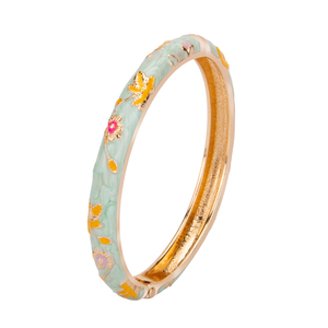 Pulsera de Moda con Diseño de Flores en Oro <span class=keywords><strong>Rosa</strong></span> <span class=keywords><strong>Pastel</strong></span> Clásico, Joyería Personalizable para Niñas, Venta al por Mayor QH - Product Image 4