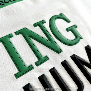 Tùy chỉnh 3D lớn lên Kết cấu Silicone truyền nhiệt các bản vá lỗi có thể giặt quần áo nhãn cho T-Shirts thời trang hàng may mặc - Product Image 5