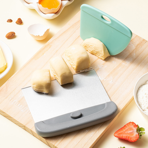 Dụng cụ cắt bột bằng thép không gỉ 2 trong 1 sáng tạo dụng cụ cắt bánh ngọt bằng nhựa dụng cụ cắt bánh mì đa năng dụng cụ làm bánh tự làm - Product Image 4
