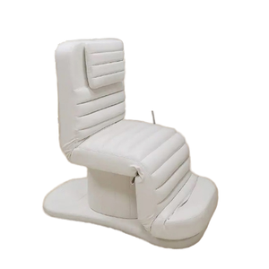 Kisen Fashion Beige White pink Beauty Bed 3 Motors Electric Lash Chair Facial <b>Table</b> Customize Voltage Plug - Product Image 2