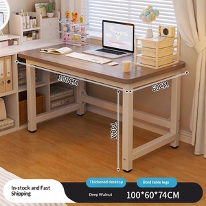 Scrivania da Ufficio Economica ad Angolo, Mobili per <span class=keywords><strong>Computer</strong></span> Moderni, Tavolo Pieghevole da Poker con Sedie - Product Image 3