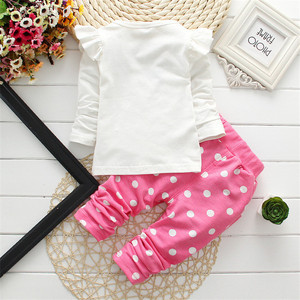 Conjuntos de Ropa para Bebés Niñas, Estilo Chino, Patchwork, Manga Larga, Ropa Ecológica para Niñas A426 - Product Image 6