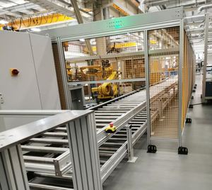 New Free Flow Speed Chain Conveyor Pallet Conveyors for Restaurant Gas Stove Production Assembly Line Stainless Steel - Product Image 2