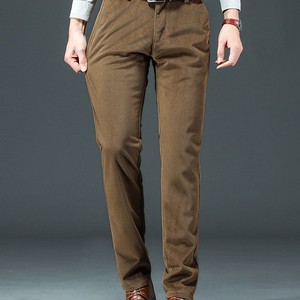 <span class=keywords><strong>Pantalon</strong></span> de Survêtement Décontracté Homme Côtelé à Jambe Droite Sur Mesure - Product Image 6
