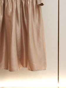 Abito Lungo <span class=keywords><strong>Marrone</strong></span> Classico a Collo Tondo <span class=keywords><strong>in</strong></span> Raso Lavorato a <span class=keywords><strong>Maglia</strong></span> con Patchwork, Sette Colori, Nuovo Modello 2026, Semplice ed Elegante per Feste - Product Image 5