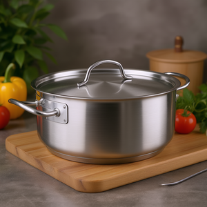 Pentola Chef Classic con coperchio in acciaio inossidabile da 3 litri per cucinare - Product Image 3