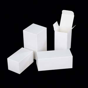 Food Grade White Cardboard <b>Box</b> - FDA Compliant - <b>Bakery</b>/Dessert/Chocolate Packaging - Product Image 1