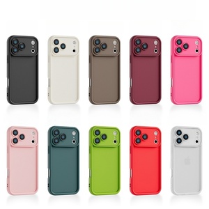 เคสโทรศัพท์มือถือกันกระแทกสีลูกกวาด รุ่น Camera Candy  วัสดุ TPU นิ่ม  สำหรับ iPhone 17 Air 16 15 Pro Max 14 13 12 11 Xs Xr Max - Product Image 1