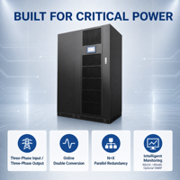 WINLIKES-G2 200KVA 160KW Alimentation sans interruption triphasée pour centre de données