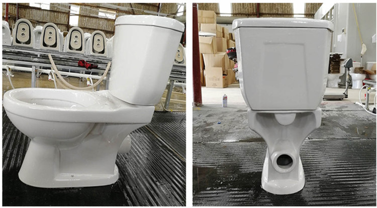 Economic price sanitary ware bathroom ceramic wc toilet with wash basin