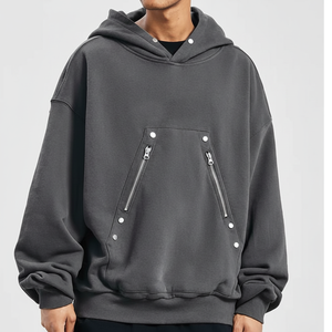 Sudaderas lavadas con ácido para hombre, ropa informal con cremallera Vintage, sudadera 2025 para hombre, Sudadera con cremallera para mujer, sudaderas con cremallera completa - Product Image 1