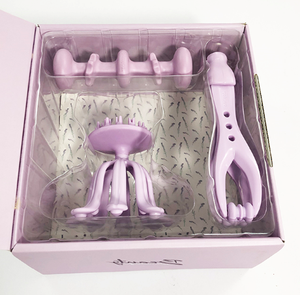 Masajeador de Dedos Reversible para Rostro y Cuero Cabelludo con Rodillo para Pies para la Circulación Sanguínea - Product Image 6