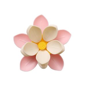 Hibiscus Double Layer Magnetic Seal Clip For Food Bag Kitchen Storage With Fridge Magnet Function 3D Design - Product Image 5