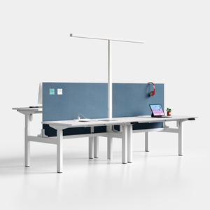 <span class=keywords><strong>Bureau</strong></span> de travail moderne réglable en hauteur avec système de levage électrique, poste de travail vertical avec station de levage pour ordinateur - Product Image 5