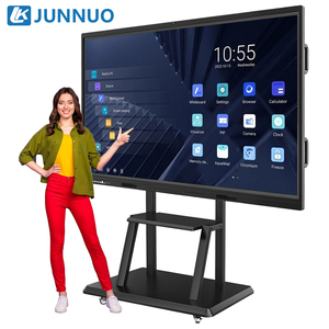 לוח אינטראקטיבי עם מסך מגע בגודל 55 65 75 85 86 100 אינץ', מסך LCD 4K, לוחות חכמים אינטראקטיביים דיגיטליים להוראה בבתי ספר - Product Image 1