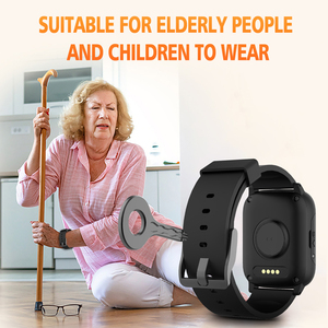 Reloj Inteligente Cuadrado 4G SOS Care para Personas Mayores con GPS+BDS+GLONASS+WiFi NFC <span class=keywords><strong>ESIM</strong></span> IP67 Resistente al Agua, Detección de Caídas, Monitoreo de Salud - Product Image 3