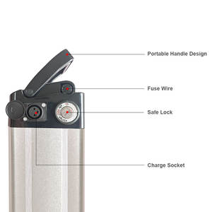 Batería plegable para bicicleta eléctrica 36V 48V 10ah 14ah 17.5ah 20ah 25ah batería de litio batería de bicicleta de neumático grueso - Product Image 3