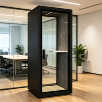 Cabine insonorisée pour bureau, studio d'enregistrement, cabine téléphonique silencieuse, cabine vocale insonorisée, isolation sonore pour bureau