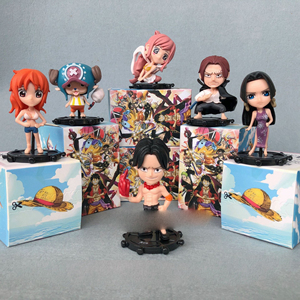 Anime japonés Cool Cartoon Piece Luffy <span class=keywords><strong>Chopper</strong></span> Blind Box Figuras DE ACCIÓN Set Adorno de escritorio Mystery Surprise Box <span class=keywords><strong>Figura</strong></span> de acción - Product Image 4