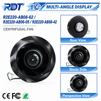 Ventilador Centrífugo Industrial de Alto Flujo de Aire de Eficiencia Energética Original de Alemania R2E220-AB08-62, Equipo de Automatización