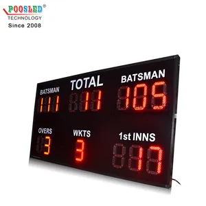 Neues Design Live Cricket Score Update LED-Bildschirm zum Verkauf Stadion Score Display LED-Score-Bildschirm