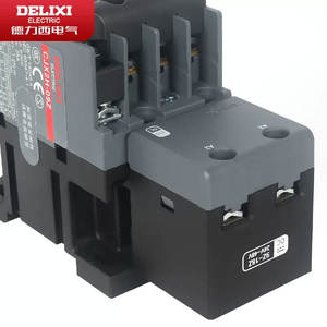 Delixi คอนแทค DC CJX2H 3ขั้วแม่เหล็กขดลวดแรงดันไฟฟ้า DC24V DC36V DC48V DC250V DC110V - Product Image 2