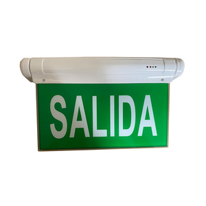 Nhiều Cài Đặt Cách Trần Gắn salida An Toàn Cháy Di tản Dấu Hiệu Chiếu Sáng 2W Dấu Hiệu Dẫn Ánh Sáng Thoát Ánh Sáng - Product Image 5