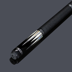Jflowers JF30-03F Queue de billard en fibre de carbone à faible déflexion avec incrustation en ébène 12,5 mm, avec étui inclus - Product Image 2