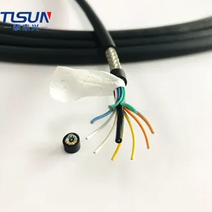 Directo de fábrica HF-CY alta Flexible 9x0! 25mm2 trenzado apantallado Cable de remolque Cable