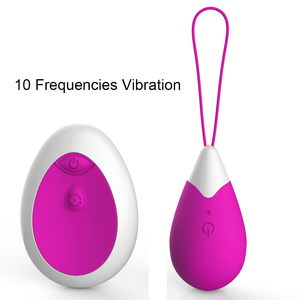 Vibrador ovo de controle remoto 10 velocidades, GF-EW013, sem fio, amor, bolas vaginais, brinquedo sexual para mulheres - Product Image 4
