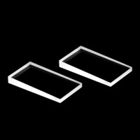 Custom High Transparent Polished BaF2 Infrared Optical Barium Fluoride Wedge Angle Windows for Optical Precision Instrument