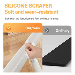 <span class=keywords><strong>Limpiacristales</strong></span> de Silicona Ajustable de 55 cm con Mango Conveniente para Limpiar Pisos, Vidrios, Puertas, Azulejos, Paredes y Ventanas - Product Image 6