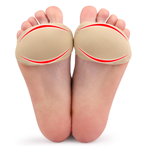Tissu <span class=keywords><strong>Métatarsien</strong></span> Boule de Pied Coussin Manches Sensations de Brûlure Avant-Pied Ampoules Métatarsalgie Soulagement De La Douleur - Product Image 5